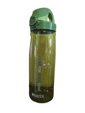 Brita "Filter for Good" Water Bottle Green With Lid Nalgene